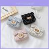 Baumwoll-Leinen Kinder Umhängetasche Diebstahlsichere Mini-Geldbörse Mit Polyesterfutter Für Mädchen Tägliche Outfit-Accessoires