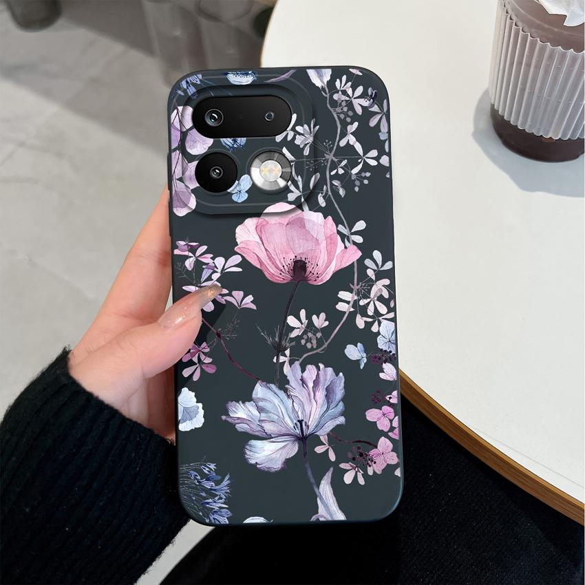 For Realme 16 15 14 Pro Plus C85 Pro P3 Lite Oppo Reno15 Pro A95 A94 A93 A92 A91 A78 A96 A83 Phone Covers Pretty Flowers Shockproof High Quality Cases