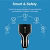 QGEEM QC 3.0 3 USB Car Charger Quick Charge 3.0 3-Ports Fast Charger for Car Phone Charging Adapter for iPhone Xiaomi Mi 9 Redm