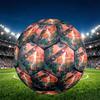 Futbol Kulübü Baskılı Boyut 5 Futbol Topu, Maç Antrenmanı ve Günlük Pratik İçin PU Aşınmaya Dayanıklı Futbol, Futbol Taraftarları İçin Doğum Günü Hediyesi