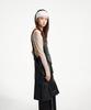 Eipeuleonwei Leather Fold Apron Dress
