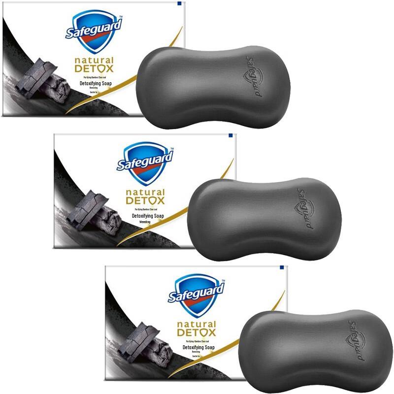 

Safeguard Bamboo Charcoal Deep Cleansing Soap 3-Pack