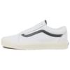 Old Skool 'White Black Leather' VN0007NTYB2