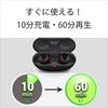Sony True Wireless Earphones Bluetooth Separate Left and Right 2020 360 Reality Audio Black Noise-Canceling WF-SP800N Compatible, Headphones,