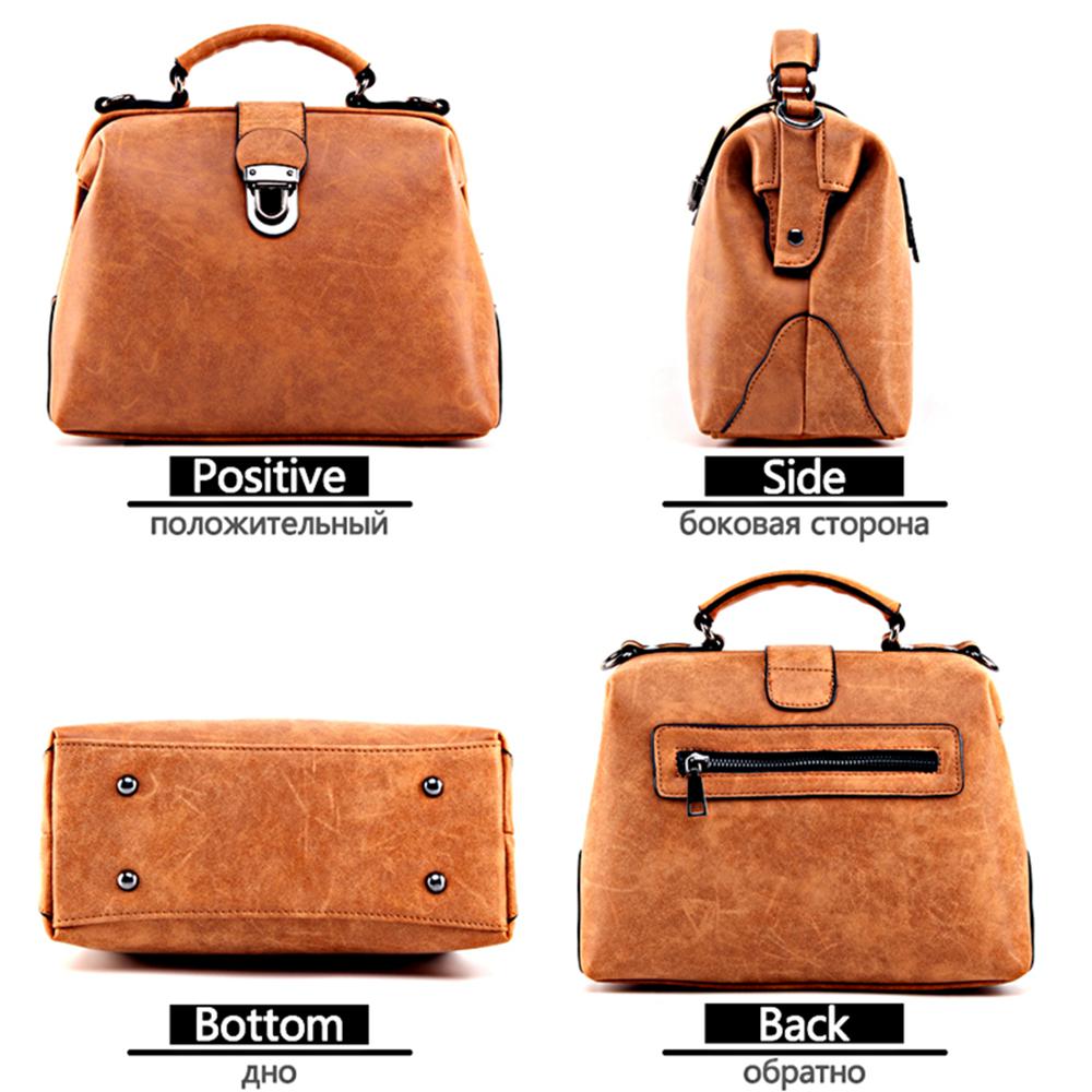 Cheap Handbags Women's Bag Shoulder Leather Messenger Bag Women's