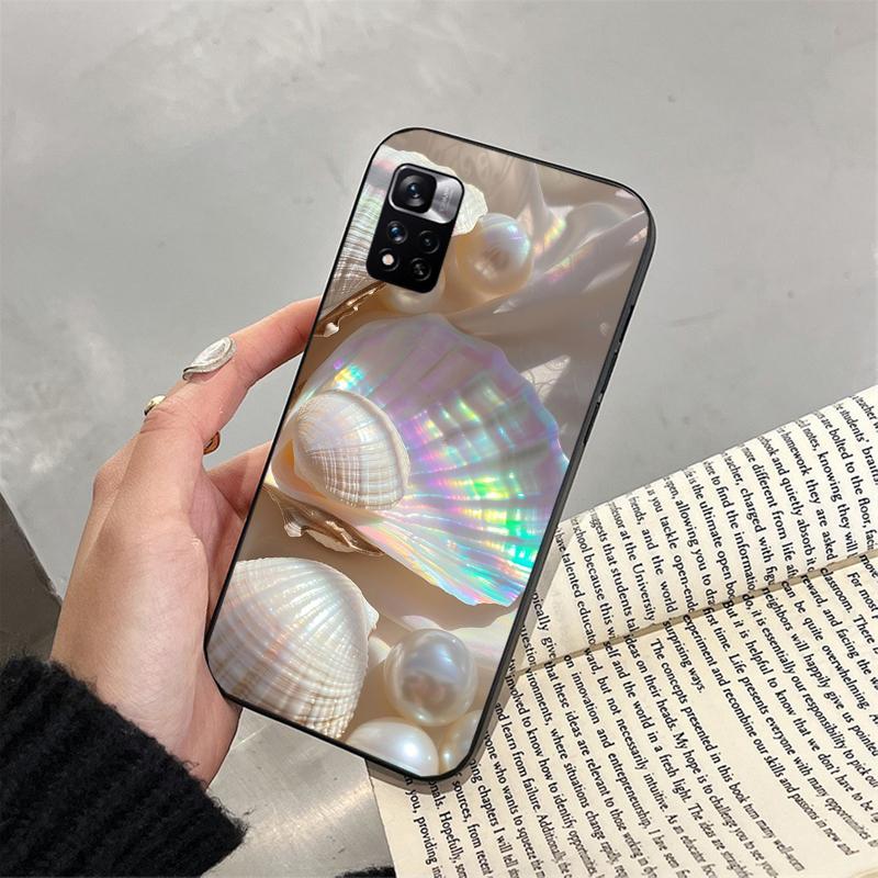 Phone Case For Xiaomi Poco C71 15T 14T Pro Redmi note 15 14 14 13 Pro Redmi A5 15C 13C Shell pearl