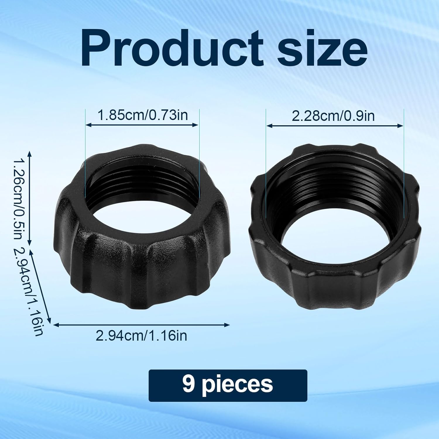 9 шт. Зажимная гайка для сменного автомобильного крепления, Пластиковый винт для сменного автомобильного крепления, Детали держателя телефона, Зажимная гайка для камеры, видеокамеры, телефона