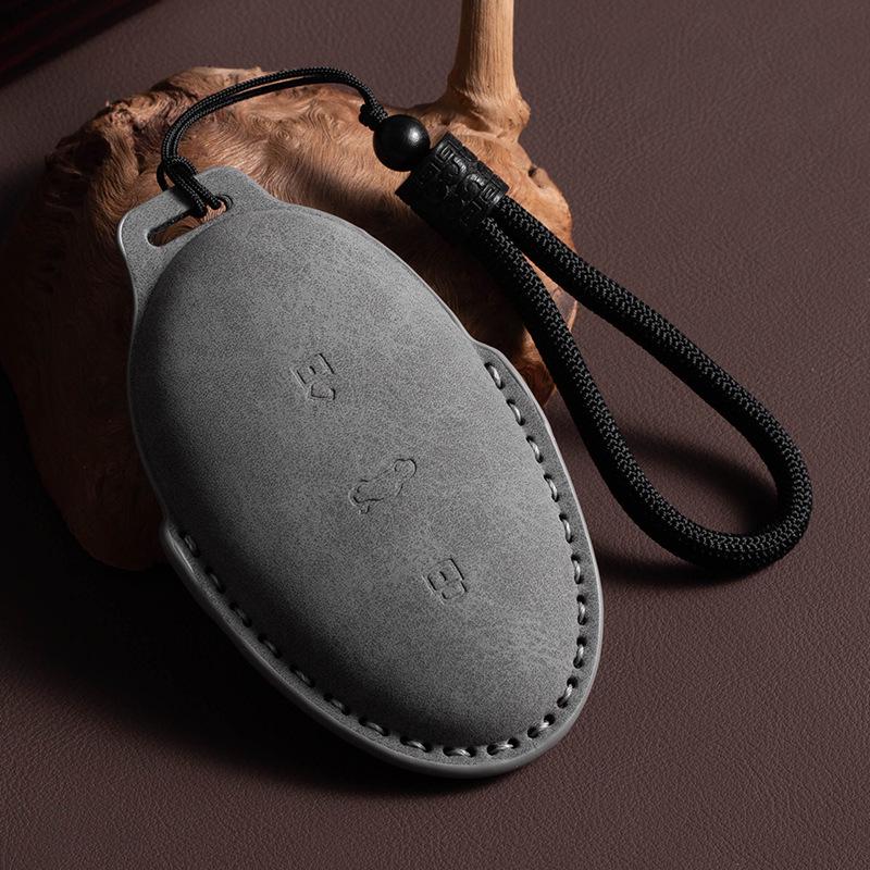 Transparent Key Case for Feifan F7/R7 with Handwoven Rope