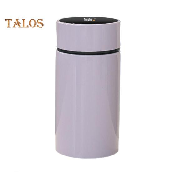 

Термобутылка со светодиодным дисплеем температуры, кофейная кружка 200 мл, нержавеющая сталь, кофейная вакуумная чашка, умная герметичная крышка, фляга для горячей и холодной воды для использования на открытом воздухе 200ML фиолетовый