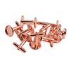 10pcs Cufflinks Blanks Settings Fits (1/2") 12mm Cabochons Cuff Links Bezel