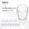 Colorful Face Photon Beauty Mask Household with Neck Skin Care Mask Color Light LED Skin Rejuvenation Beauty Instrument