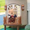 EPOCH Sylvanian Families Calico Critters Waterside Red Roof Sparkling House HA-52 ST Mark Certified Dollhouse Toy Ages 3+