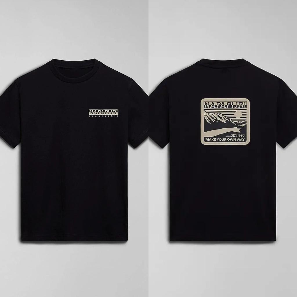 Napapijri Logo Brand Peripheral Pattern Printing Summer Luxury Brand Pure Cotton Men's And Women's T-shirts Short Sleeves