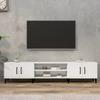 Vidaxl Szafka Pod Tv, Wysoki Połysk, Biała, 180X31,5X40 Cm