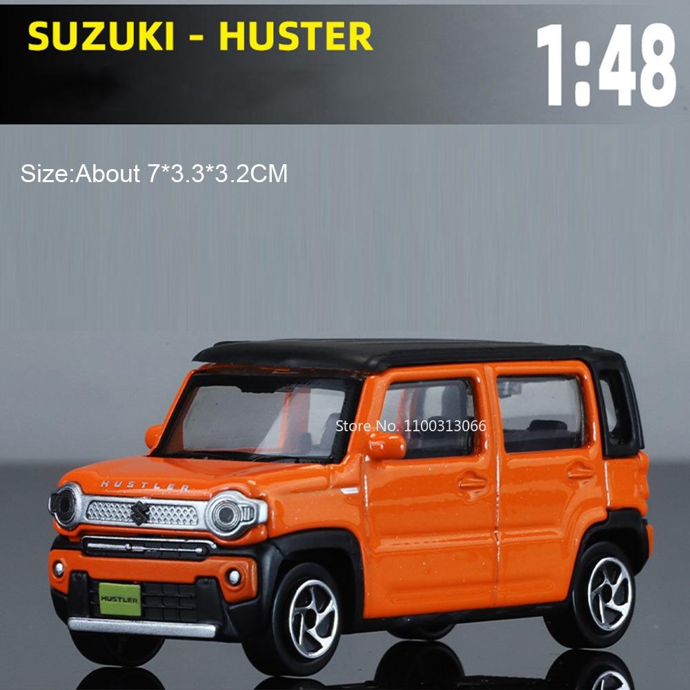 

1:48 Миниатюрных машинок Suzuki Hustler Литые из металла Игрушка с резиновыми колесами Миниатюрный транспорт Колеса Амортизация Автомобиль Идеальные подарки для детей