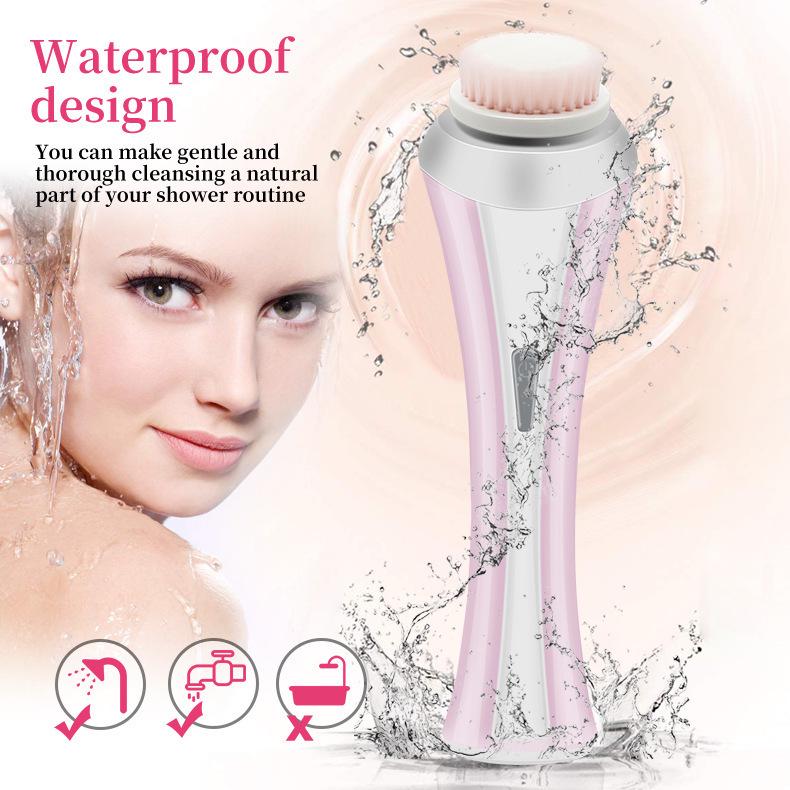 Multi-Functional Waterproof Electric Facial Cleanser & Massager with USB Charging