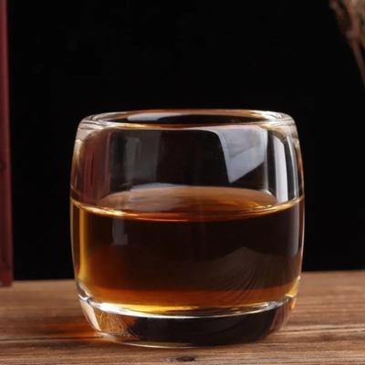 Copo de Chá de Vidro Cristal 80ml Copo Mestre Transparente Copos Atacado Copo de Vinho Espessado Presentes para Casamento Elegante Cafeware Jogo de Chá