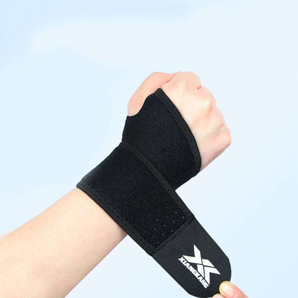 1PC Winding Pressure Wrist Strap With Finger Cot Sweat-Absorbent Breathable Anti-Sprain Relief Strain Strap Sports Protective Gear