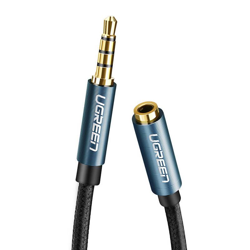 Ugreen Av118 3.5Mm Aux Jack Audio Extension Cable, 1.5M (Blue)