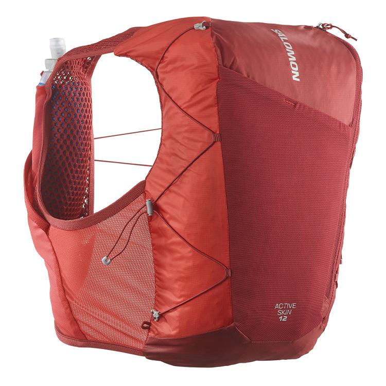 SALOMON 12L Outdoor Bags Nylon Red Unisex LC2177500 S
