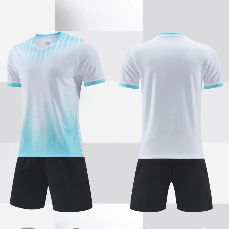 Soccer Uniform Sports Suit Quick-Drying Breathable Kids Varsity Training Camp Uniform Camouflage Soccer Jersey