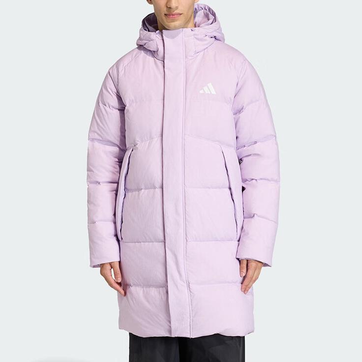 adidas 600 Fill Warm Duck Down Hooded Raglan Sleeve Down Jacket Unisex Outerwear KS6481
