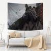 God of War Tapestry Floor Mat NonSlip Laundry Room Mat Laundry Decor Balcony Child Living Room Household Carpets