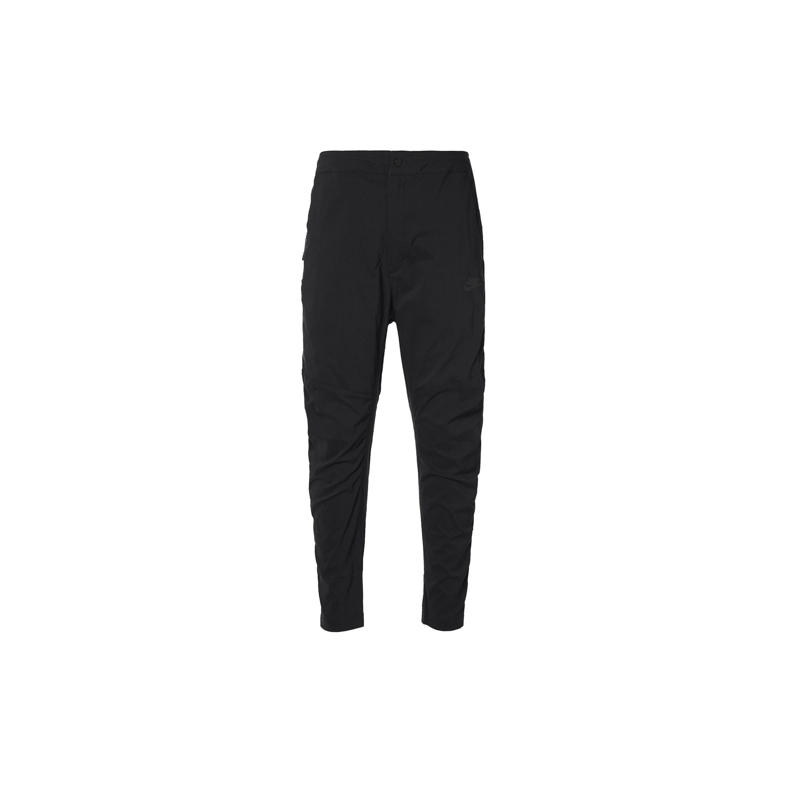 Nike Woven Athleisure Casual Sports Long Pants Black Men s 927992-010 XXXL