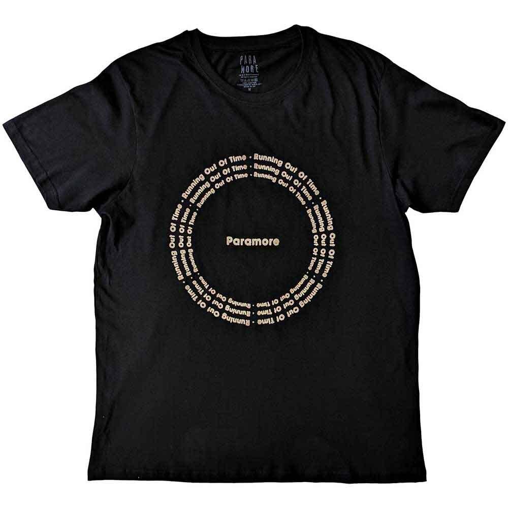 Paramore ROOT Circle T-Shirt Black New M
