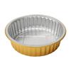 Faxilon Golden Round Aluminum Foil Pans (20-Pack)