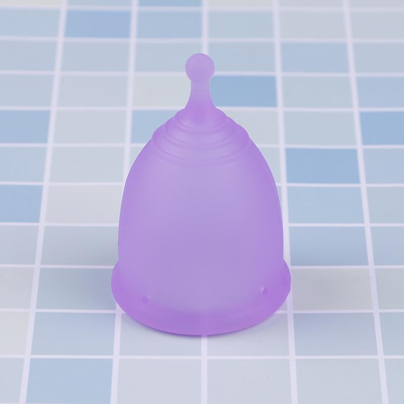 Menstrual Cup Medical Grade Soft Silicone Moon Lady Period Hygiene Reusable Cup