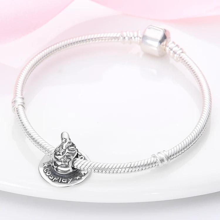 Originele Bedels Koperen Magische Hoed Hanger Kralen Passend voor Armband Dames Sieraden Maken Diy Cadeau