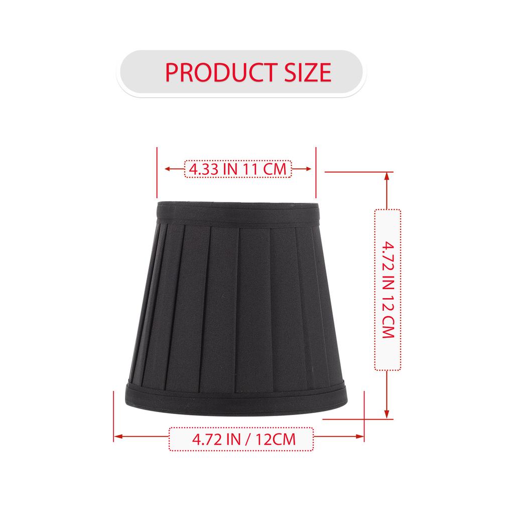 Cloth Lampshade Barrel Style European Decorative Ceiling Lamp Shade Small Multifunctional Lamp Cover for Home Hotel Living Room