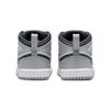 Jordan 1 Mid TD Toddler Grey Black White Sneakers 640735-078