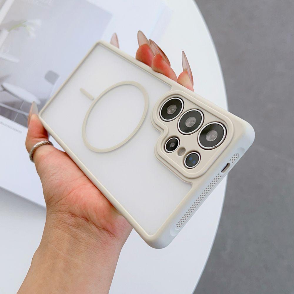 Slim Matte Skinfriendly Magnetic Case For Samsung S2 S24 S23 S26 Ultra Heat Dissipation Frame S26 Plus Cover