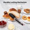 1/3Pcs Silicone Stainless Tong Steel Anti Scalding BBQ Food Tongs Non-Stick Resistant Barbecue Tongs Salad Tong 7/9/12inch