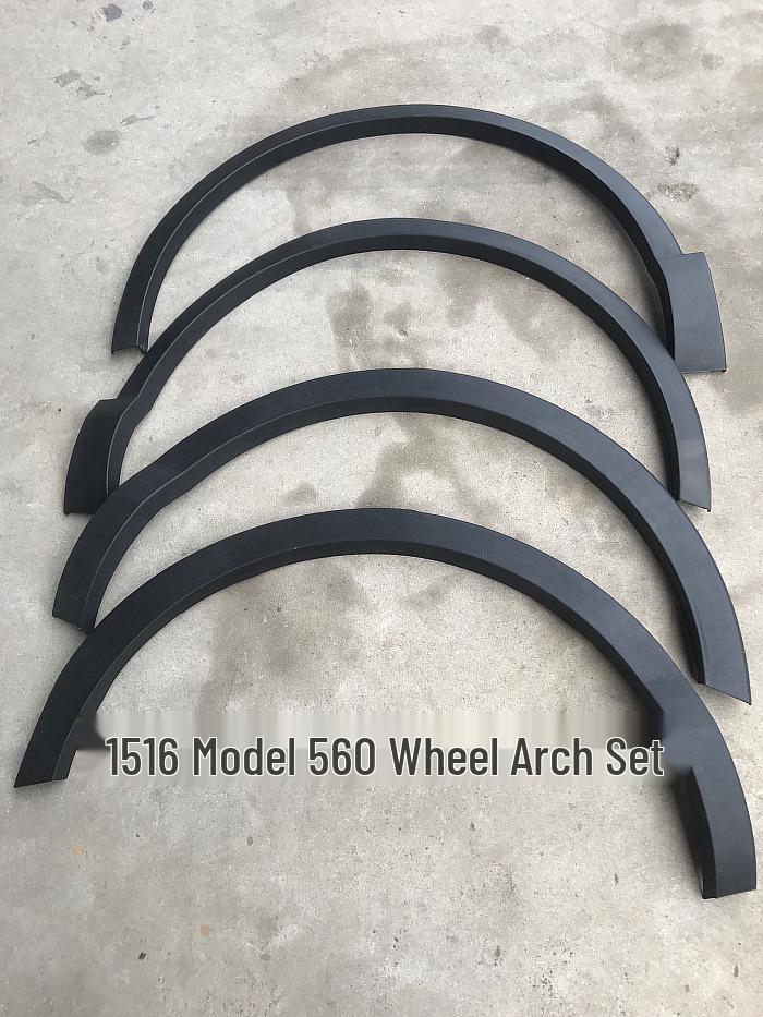 Baojun Front/Rear Wheel Arch Fender with Clips, Stainless Steel