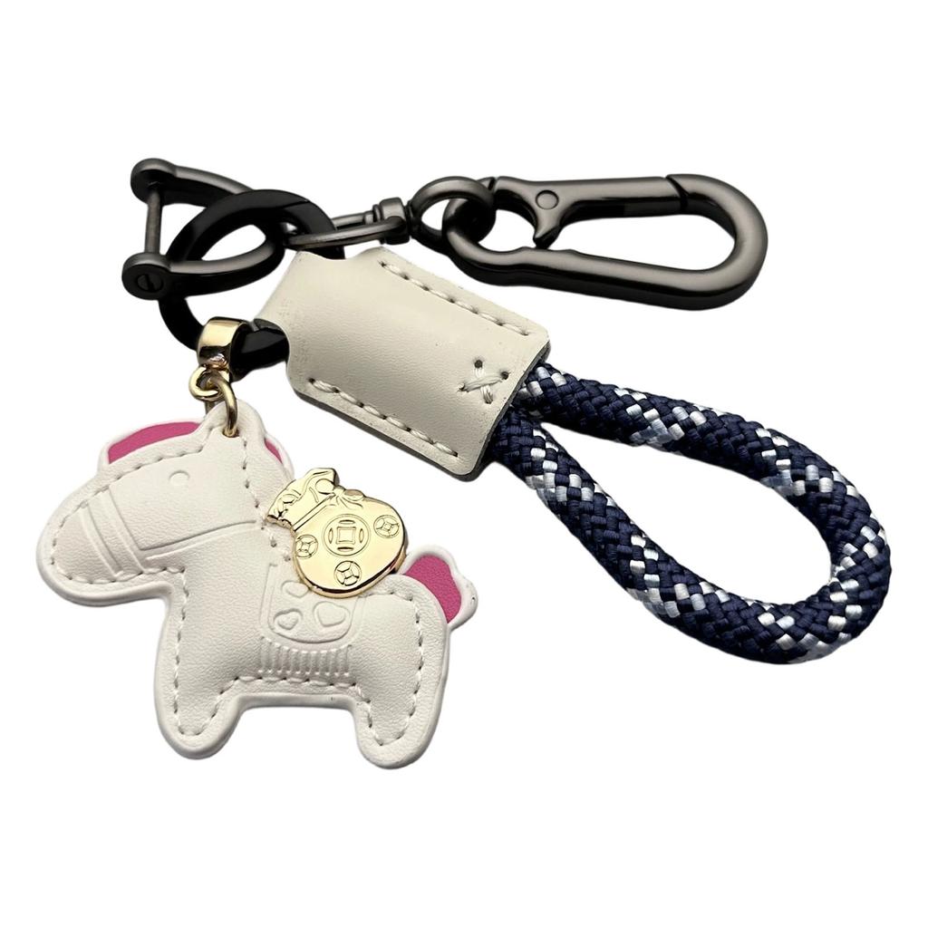 Stylish Personalized Key Accessory for Car Keys Made of PU Leather Waterproof Compact Design for Adults and Fashion Enthusiasts
