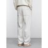Yizhi Men's Winter Velvet-Lined Casual Straight-Leg Sweatpants
