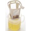 Yoshikawa Easy Microwave Dashi Stock Pot, 1000ml, with Lid, Strainer, and Graduations, Made In Japan, 1106146
