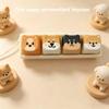 Backpack Pendant Puppy Keychain Shiba Inu Keycap Keychain Creative Keyboard Key Ring  Kids Toy