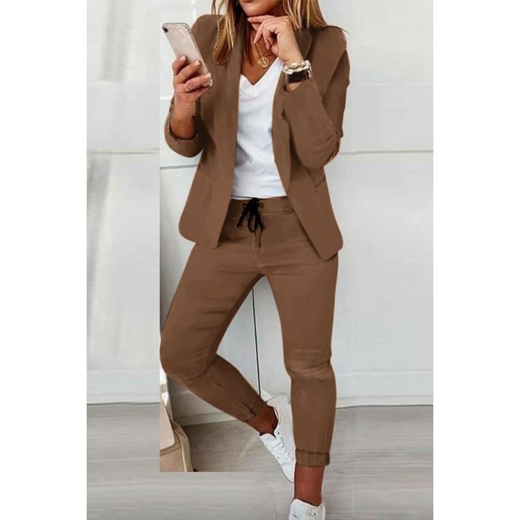 GMXIA Conjunto de Traje Casual y a la Moda para Mujer