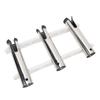 Boat Fishing Rod Holder 3 Link Tubes Stainless Steel Fishing Rod Rack for Marine Yacht Camper RV Fishing Boat
