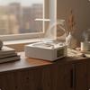 Bluetooth Cd Player Rechargeable Retro CD Player Audio Device Controller Control Top-Loading Design