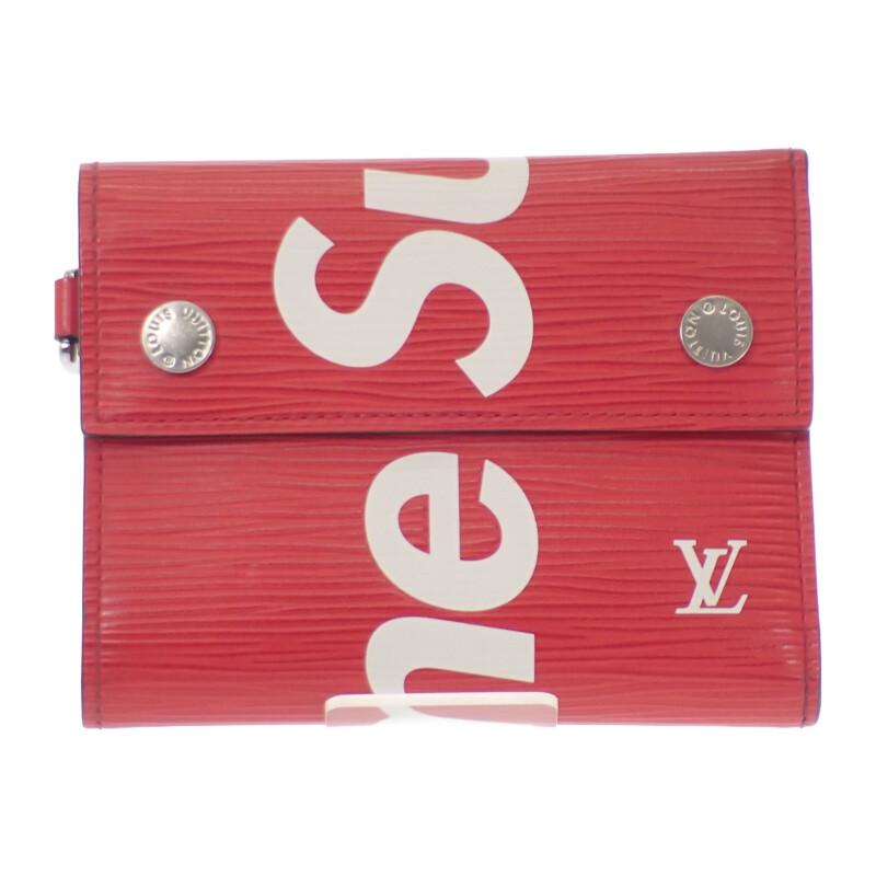 LOUIS VUITTON  M67755 Epi Bifold Wallet Red mens