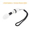 2pcs Underwater 150m LED Strobe Marker Diving Signal Light for Diving / Night Outdoor / Camping with 4 Sets Battery