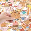 50 Small Children's Stickers for Mobile Phone Computer Water Cup Notebook Decoration Stickers Notebook Waterproof Hand Account Stickers