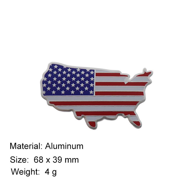 

3D Премиум Флаг Соединенных Штатов Америки США Американский Национальный для Ноутбука Стены Автомобиля Капота Крыла Багажника Хвоста Задняя Наклейка Эмблема Значок Стикер map
