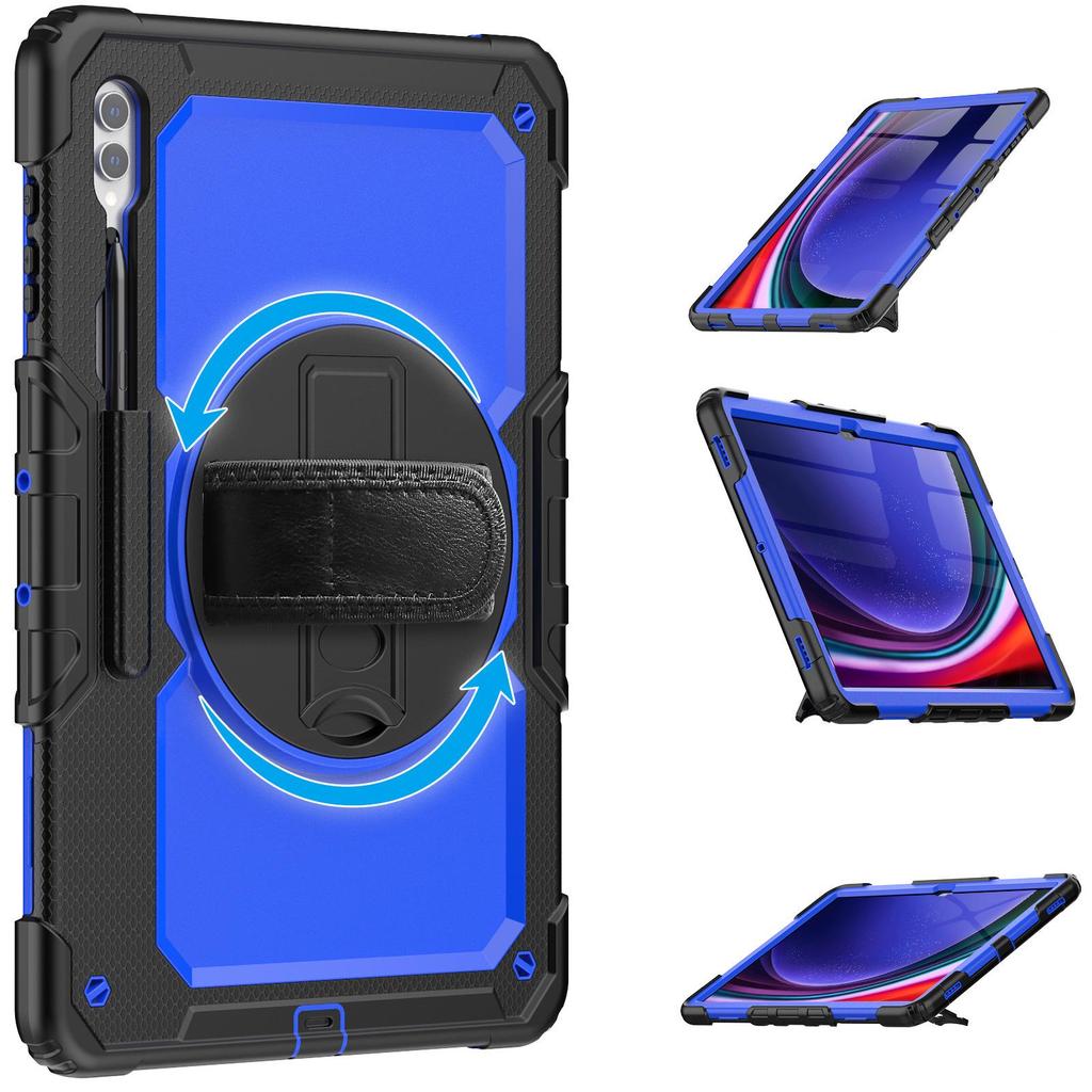 Samsung S9/S10 FE+/S8/S7 Plus/S11 Ultra Drop-proof Tablet Case with Wrist Strap