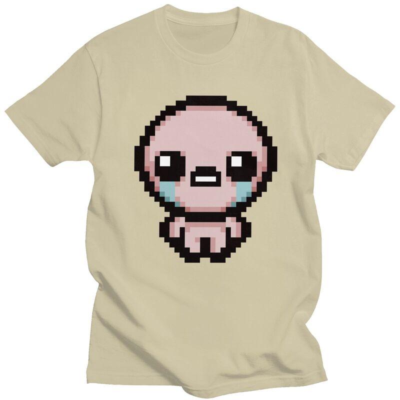 Custom Cool The Binding Of Isaac Pixel T Shirt Men Short Sleeves 100 Cotton Tshirt Leisure Tees Streetwear Tshirt